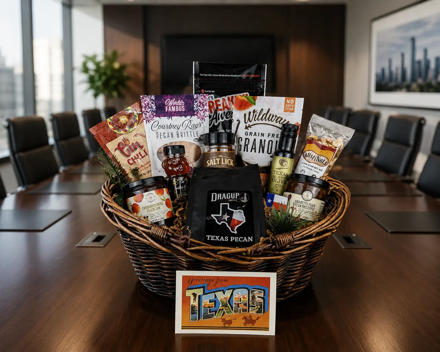 Authentic Texas Executive Gifts corporate gift example